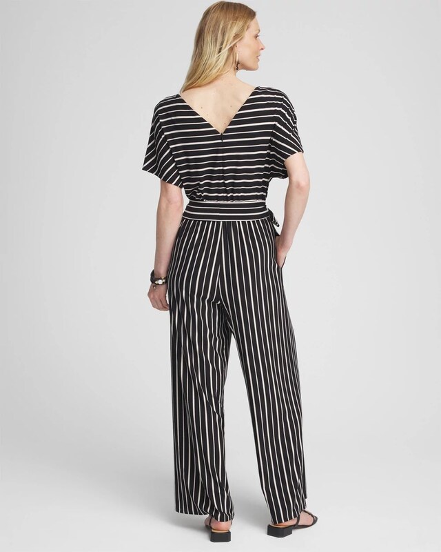 Dolman Stripe Jumpsuit - image 3